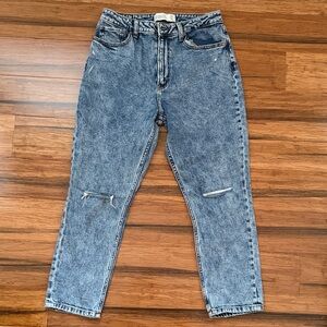 Abercrombie & Fitch Curve Love Mom Jeans